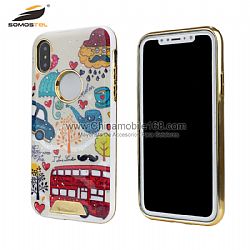 High quality epoxy beautiful pattern protector case for MOTO G2/E4/C