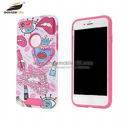 New arrival relief plaster with pearls design case for Samsung J3/J5/J7 2017