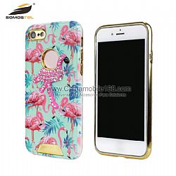 Knight 2 in 1 electroplating phone case with pearls for HUAWEI Y3/Y5/Y7