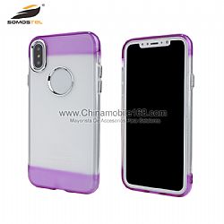 Ultrathin candy colors oil injection TPU cases for IphoneX/Samsung A7 2017