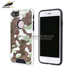 2 in 1 shockproof camouflage TPU protector case for Samsung S7/J5/S8