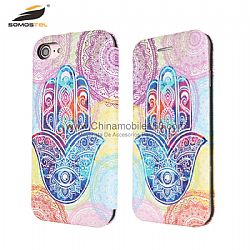 Wholesale glossy oil TPU flip cover case with 360 degree protect