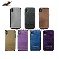Unique custom OEM electroplating metal mirror phone case for Iphone XR