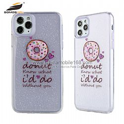 Transparent TPU and PC Case with Epoxy Drawing for Samsung S8 / S9 / Note20
