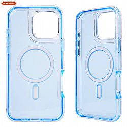 Colourful Transparent Tpu+Pc 2 In 1 Magnetic Phone Case At Wholesale Price