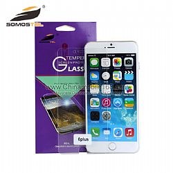 Tempered glass film mobile phone screen protector for iPhone 6 plus