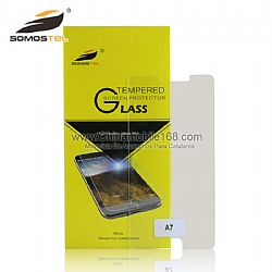Tempered glass mobile phone screen protector for Samsung Galaxy A7