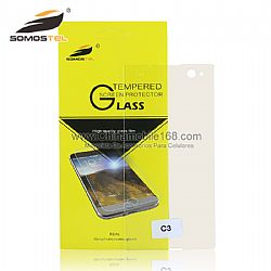 Tempered screen protector toughened glass film for Sony Xperia C3