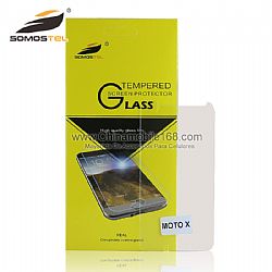 Cell phone screen protector tempered glass for MOTO X