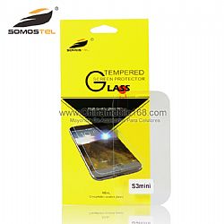 Pantalla de cristal templado película protectora para Samsung Galaxy S3mini