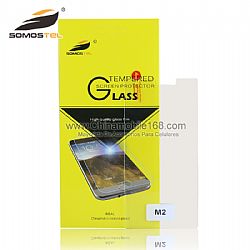 Tempered glass mobile phone screen protector for Sony Xperia M2