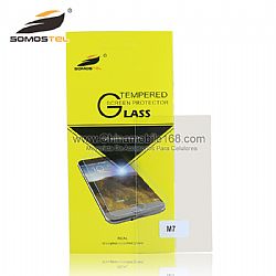 Tempered glass film mobile phone screen protector for HTC M7