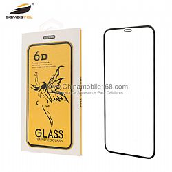 Mayoreo 9D cubierta de vidrio templado anti-Arañazos para Iphone 7G/8G/XR
