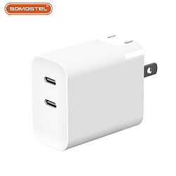 45W Dual PD Super Fast Wall Charger
