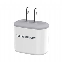 SMS-A129 Lightweight 2.4A Dual USB Travel Charger