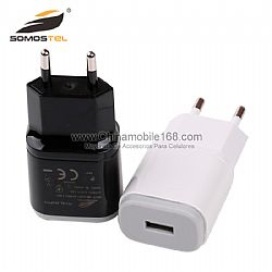 Single USB 2000mAh  travel/wall charger MOQ 1000 pcs