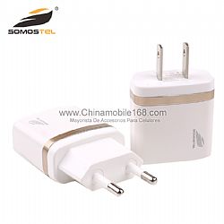 VB-S02 Europa Estados Unidos adaptador estándar del cargador de viaje / sola USB