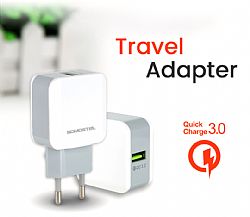 Buena calidad 3.0 adaptador de viaje cargador rápido para IphoneX/8/Samsung S8