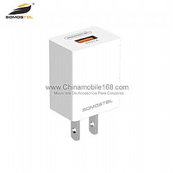 Lightweight 2.1A travel adapter charger of American plug