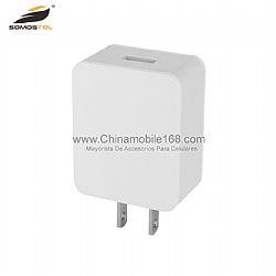 Compact and portable 2.1A single USB travel charger