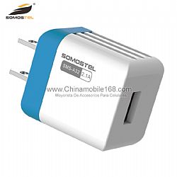 Wholesale 2.1a fast charging trave wall charger adapter +usb cable