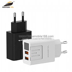 Wholesale 2.1A Outputs 2 USB Chargers with Displays