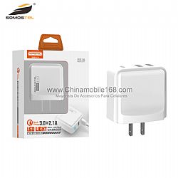 High quality 18W Built-in Fast Charging Travel Charger Kit