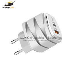 5V2.1A 10W Fast Charger Adapter with Dual USB ports