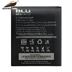 Universal Battery Replacement Mobile Phone Battery for Blu 2000mAh