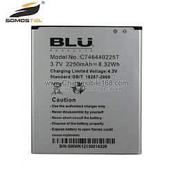 Universal Battery Replacement Mobile Phone Battery for BLU 3.7V 2250mAh C746440225T