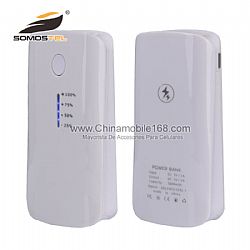 Wholesale 5000mAh mini USB Charger Power Bank Supply Station for Samsung LG Android Phones