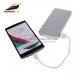 wholesale portable power bank 8000Mah shape charger for iPhone samsung LG