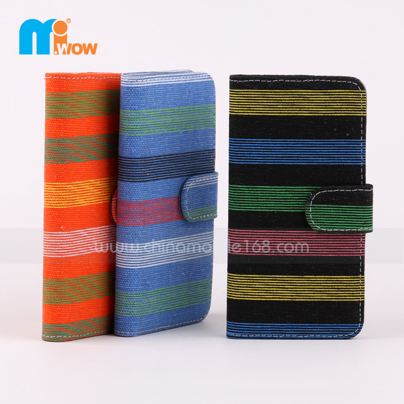 Polyester flip cover for iPhone6