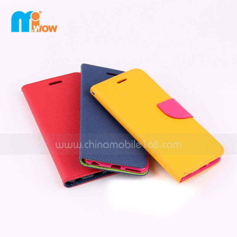 TPU+PU flip cover for iPhone6