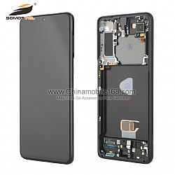 Teléfono celular pantalla lcd de reemplazo completo para Samsung S21plus