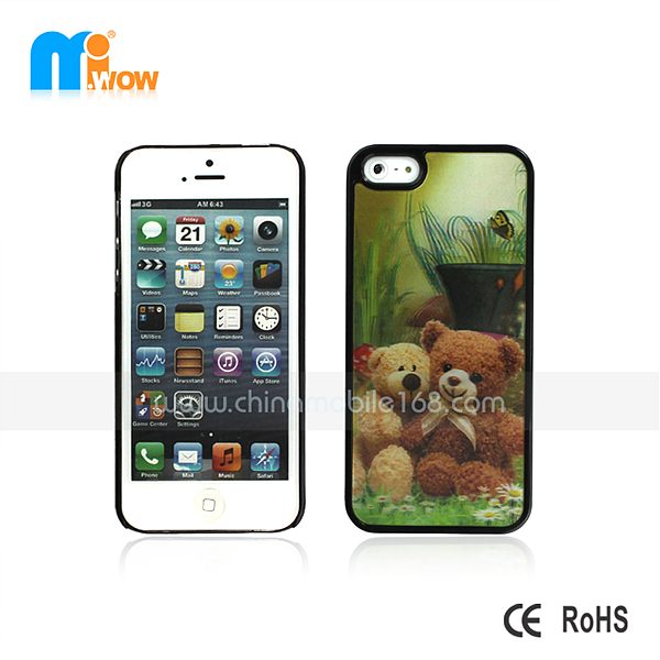 3D pc protector case for iPhone5