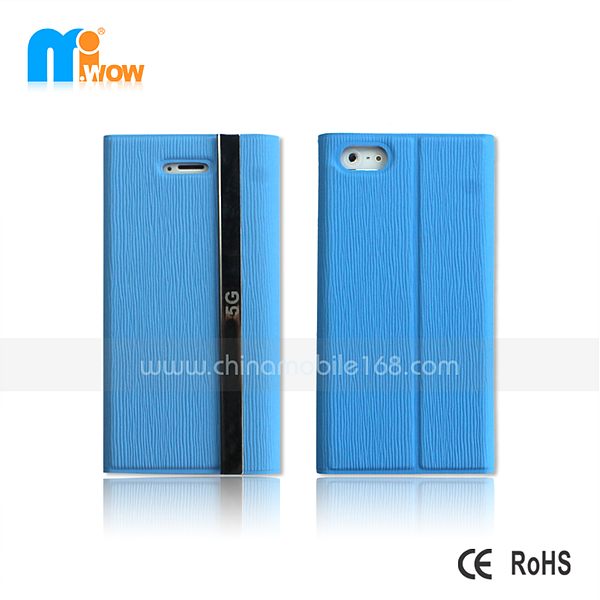 pc+pu flip cover for iPhone5