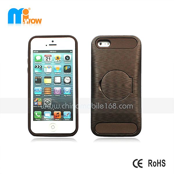 PC+SILICON protect case for iphone 5G