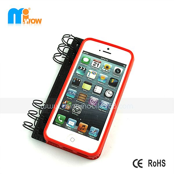 notebook flip cover for iPhone5