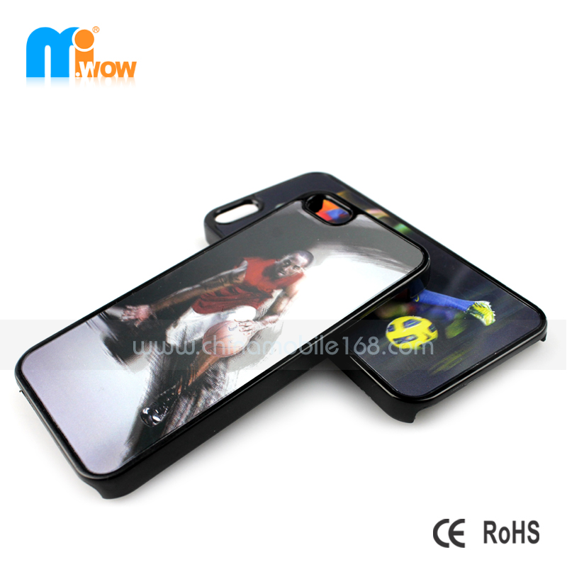 3D football team Pattern PC mobile phone case for iphone5