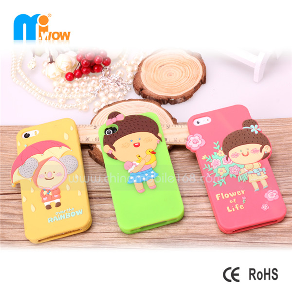 popular silicon  case for iphone 5s
