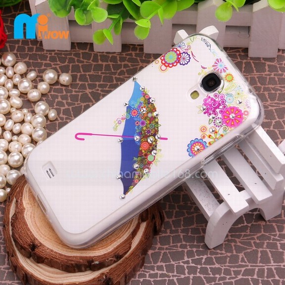 cell phone protector cases,for samsung galaxy S4 diamond TPU cases