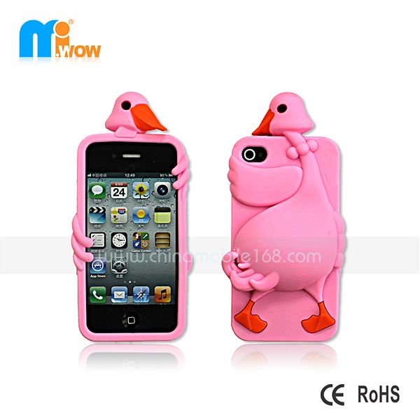 goose silicon case for iphone4