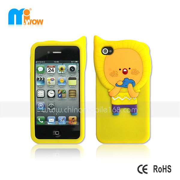 silicon case for iphone 4G