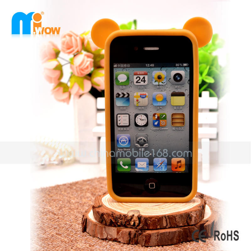 Silicone case for iPhone 4/4S