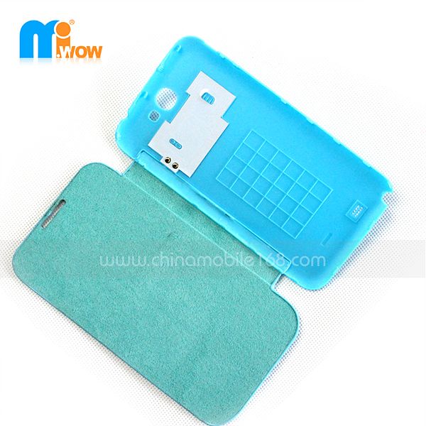 Wallet flip mobile case for samsung N7100