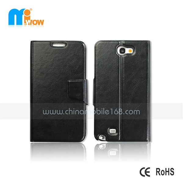 pc+pu flip cover for Samsung N7100