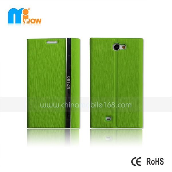 pc+pu flip cover for Samsung N7100