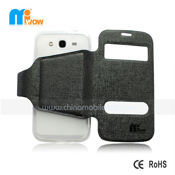 pc+pu flip cover for Samsung i9152