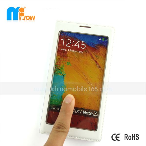 touchscreen flip cover for Note3